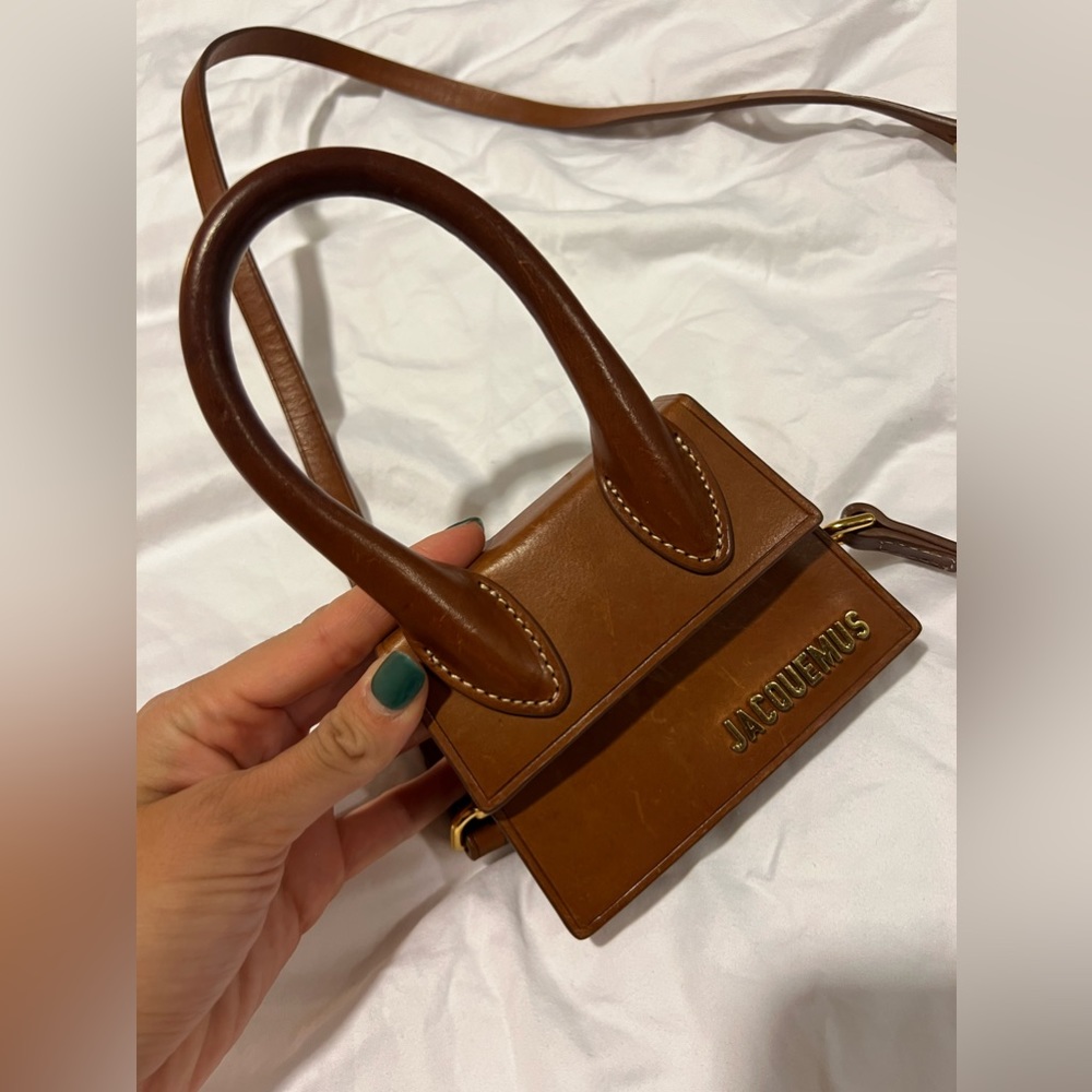 JACQUEMUS BROWN BAG MINI - Picture 3 of 5